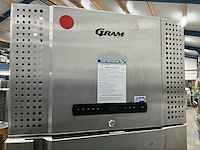 2013 gram plus f 600 rsh dl c rvs vrieskast - afbeelding 6 van  8