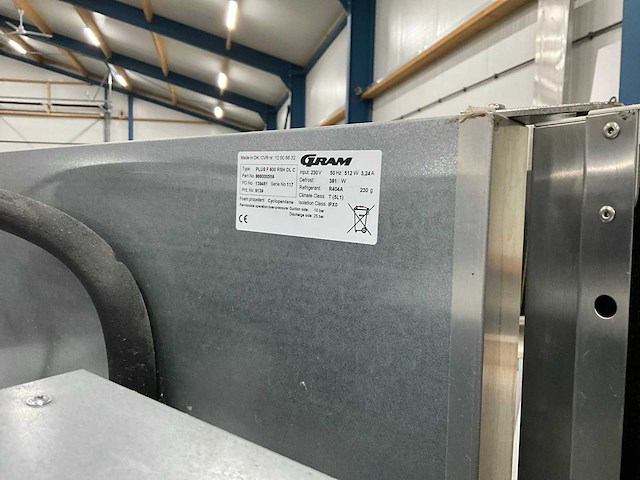 2013 gram plus f 600 rsh dl c rvs vrieskast - afbeelding 8 van  8