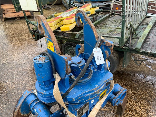 2013 groeneveldt 600612230 snelwissel roterende bomenklem - afbeelding 3 van  5