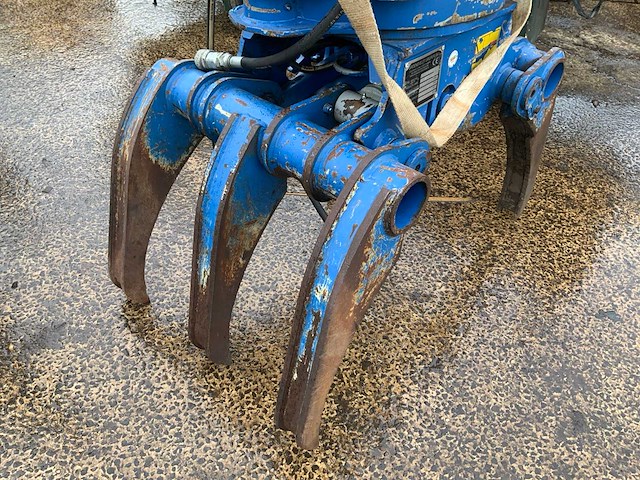 2013 groeneveldt 600612230 snelwissel roterende bomenklem - afbeelding 4 van  5