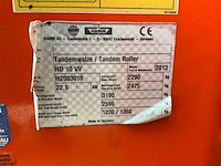 2013 hamm hd 10 vv tandem wals duowals - afbeelding 26 van  32