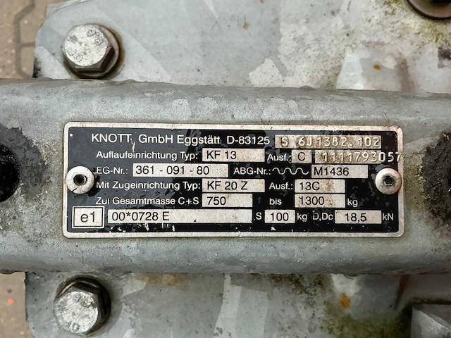 2013 hapert / brouwer sm-400-svp schaft aanhangwagen - afbeelding 8 van  17