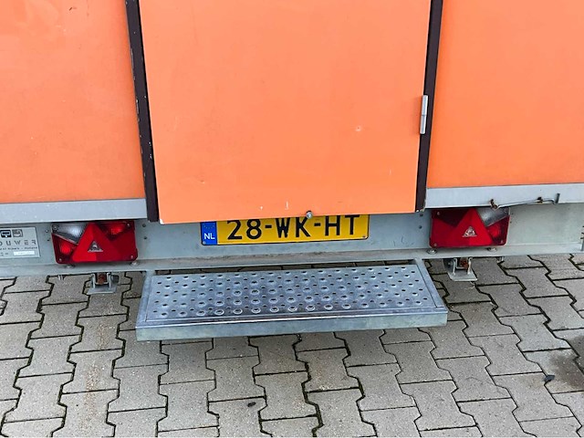 2013 hapert / brouwer sm-400-svp schaft aanhangwagen - afbeelding 12 van  14