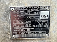 2013 hatz 4m41 158b 6.0 dieselmotor - afbeelding 9 van  17