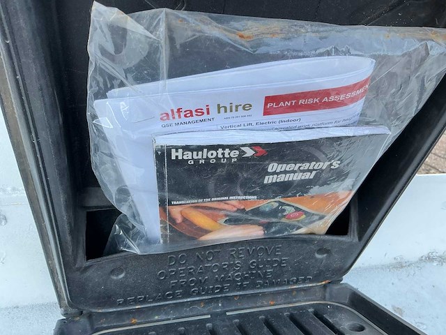 2013 haulotte star 8-1 hoogwerker - afbeelding 7 van  16