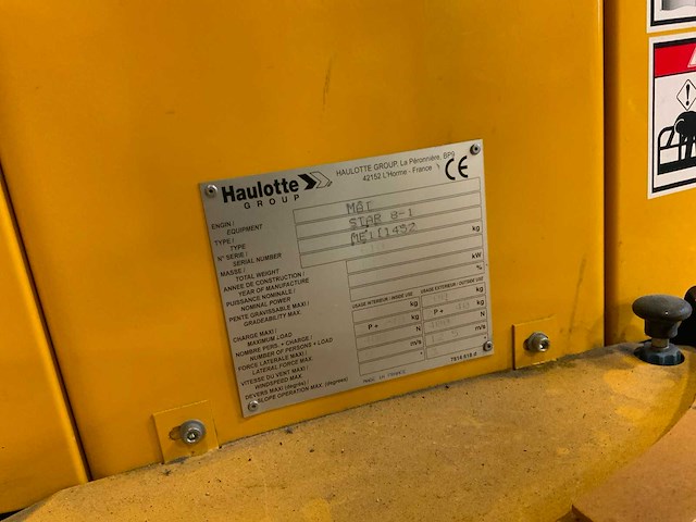 2013 haulotte star 8 hoogwerker - afbeelding 15 van  16