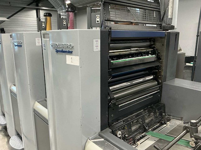 2013 heidelberg speedmaster sx 52-4+l 4 kleur offset pers - afbeelding 7 van  46