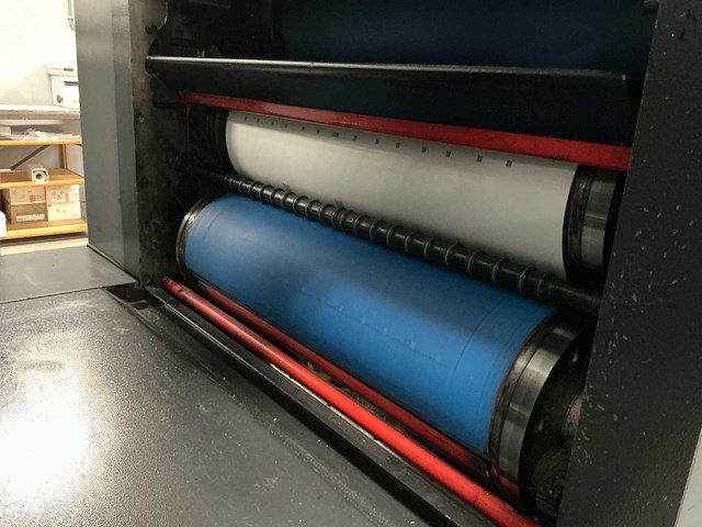 2013 heidelberg speedmaster sx 52-4+l 4 kleur offset pers - afbeelding 10 van  46