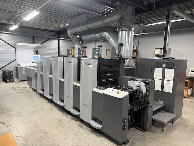 2013 heidelberg speedmaster sx 52-4+l 4 kleur offset pers - afbeelding 1 van  46