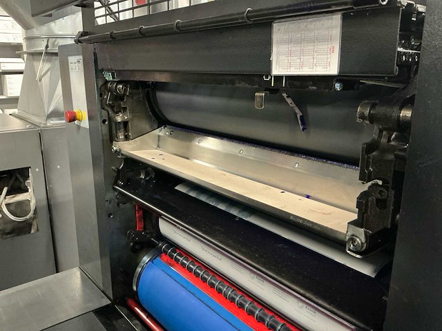 2013 heidelberg speedmaster sx 52-4+l 4 kleur offset pers - afbeelding 15 van  46