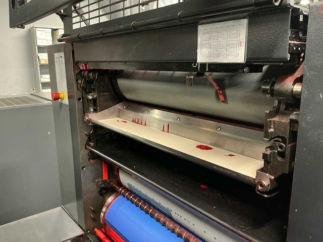 2013 heidelberg speedmaster sx 52-4+l 4 kleur offset pers - afbeelding 19 van  46