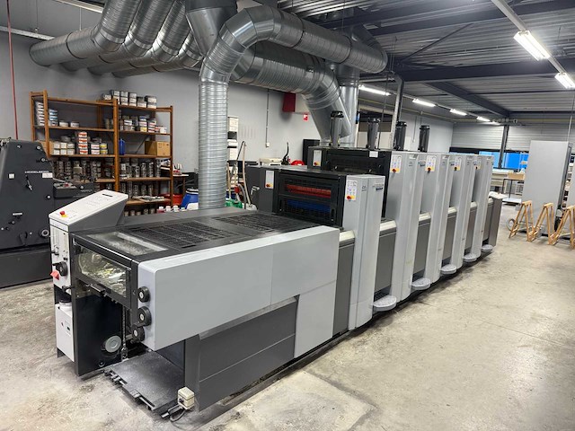 2013 heidelberg speedmaster sx 52-4+l 4 kleur offset pers - afbeelding 12 van  46