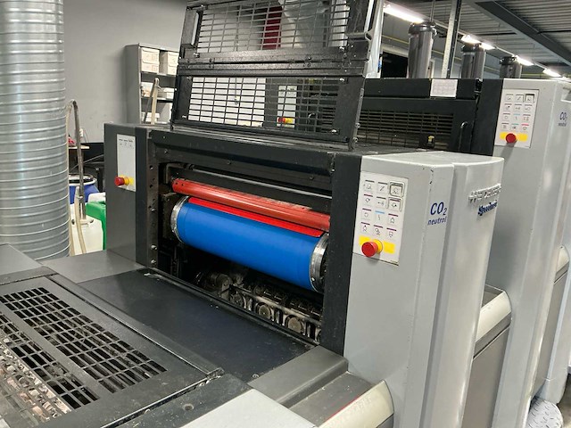 2013 heidelberg speedmaster sx 52-4+l 4 kleur offset pers - afbeelding 26 van  46