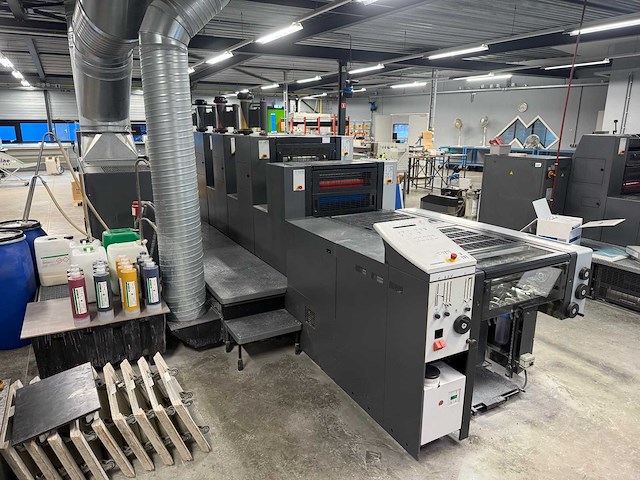 2013 heidelberg speedmaster sx 52-4+l 4 kleur offset pers - afbeelding 23 van  46