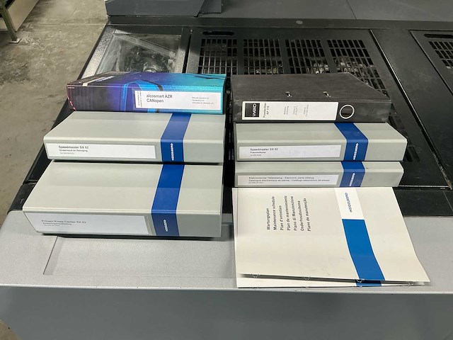 2013 heidelberg speedmaster sx 52-4+l 4 kleur offset pers - afbeelding 40 van  46