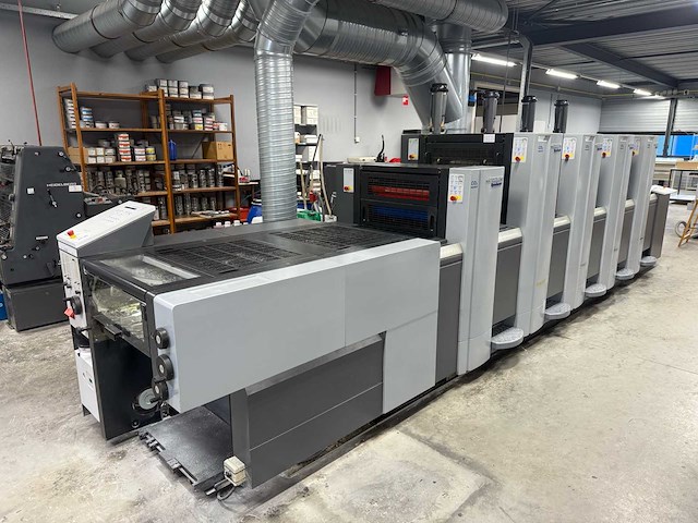 2013 heidelberg speedmaster sx 52-4+l 4 kleur offset pers - afbeelding 43 van  46