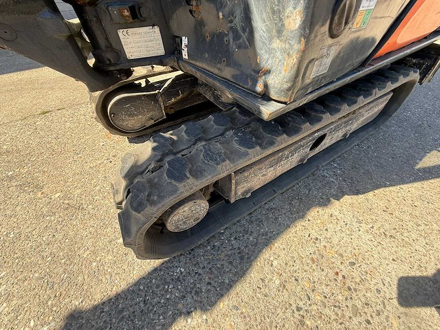 2013 hitachi zaxis 16 minigraafmachine - afbeelding 9 van  28