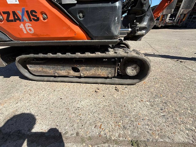 2013 hitachi zaxis 16 minigraafmachine - afbeelding 20 van  28