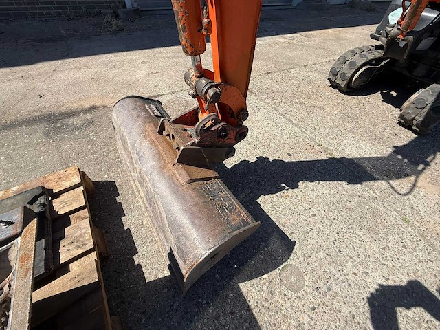 2013 hitachi zaxis 16 minigraafmachine - afbeelding 27 van  28