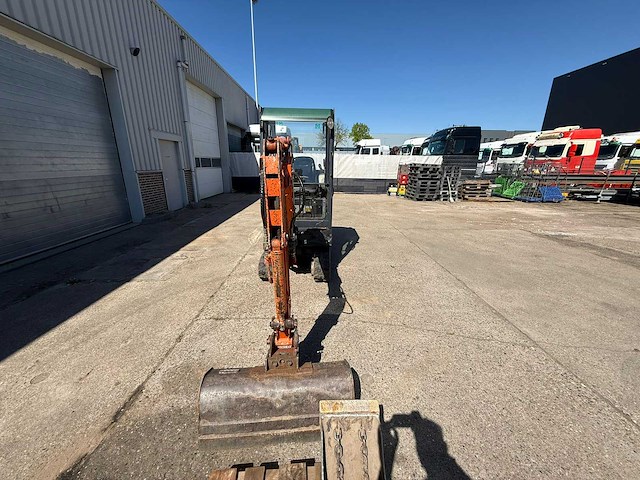 2013 hitachi zaxis 16 minigraafmachine - afbeelding 14 van  28