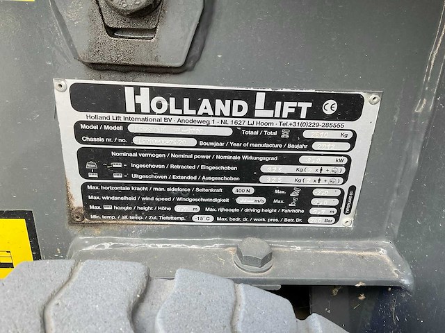 2013 holland lift ecostar hl-9710 hoogwerker - afbeelding 7 van  15