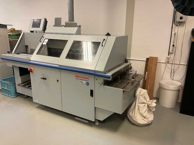 2013 horizon bq-270v lijmbindmachine - afbeelding 5 van  11