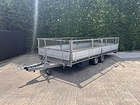 2013 hulco - medax-2 - - plateauwagen / aanhangwagen - afbeelding 1 van  9