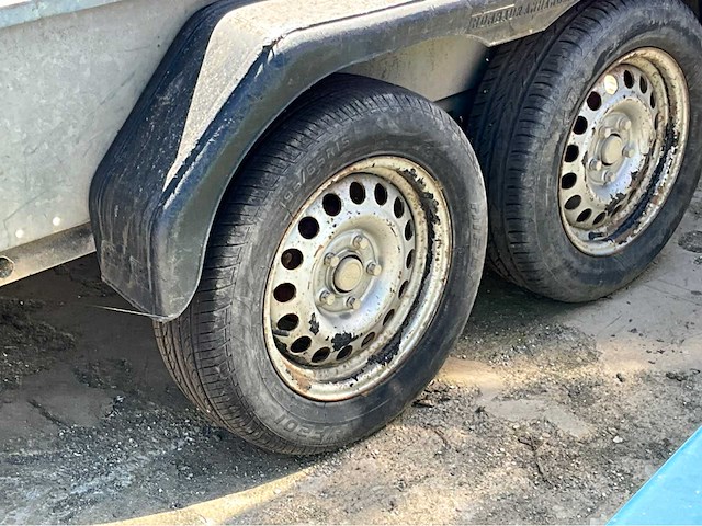 2013 humbaur hs 253016 machine transporter aanhangwagen - afbeelding 6 van  17