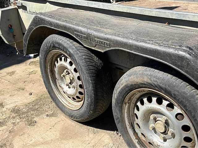 2013 humbaur hs 253016 machine transporter aanhangwagen - afbeelding 8 van  17