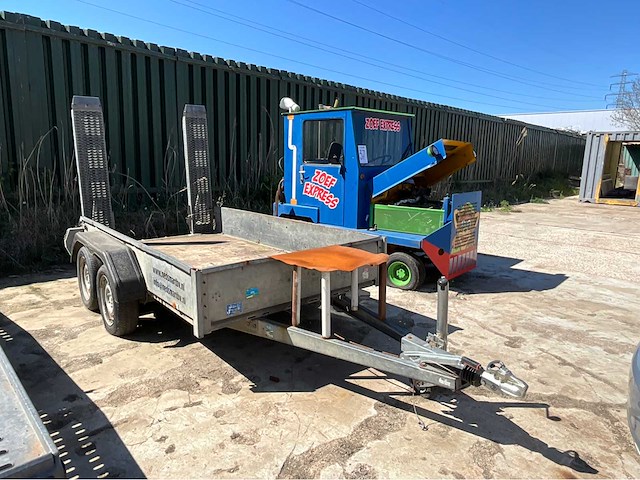 2013 humbaur hs 253016 machine transporter aanhangwagen - afbeelding 11 van  17