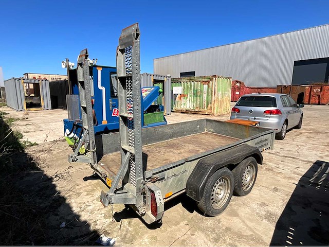 2013 humbaur hs 253016 machine transporter aanhangwagen - afbeelding 12 van  17