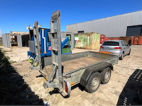 2013 humbaur hs 253016 machine transporter aanhangwagen - afbeelding 12 van  17