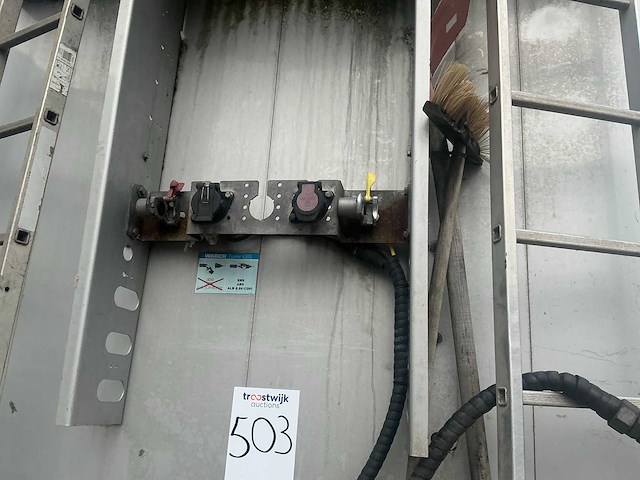 2013 h&w hwdkss38 walking floor oplegger - afbeelding 9 van  28