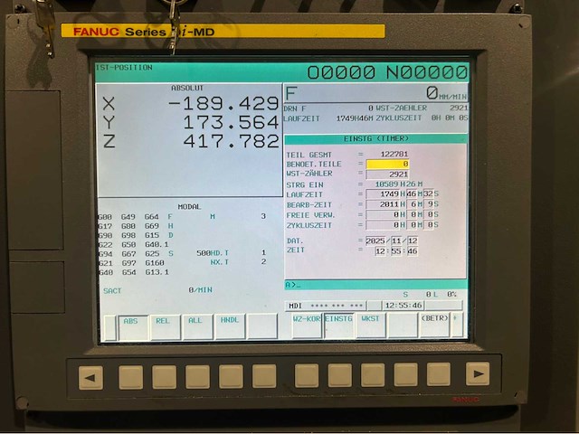 2013 hwacheon vesta 1000 cnc universeel machinecentrum - afbeelding 21 van  23