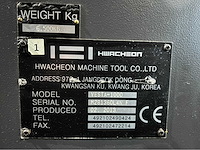 2013 hwacheon vesta 1000 cnc universeel machinecentrum - afbeelding 8 van  14