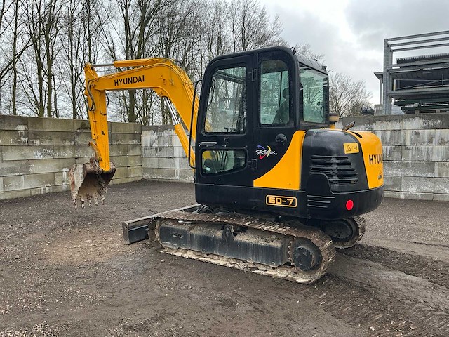 2013 hyundai 60-7 robex midigraafmachine - afbeelding 8 van  11