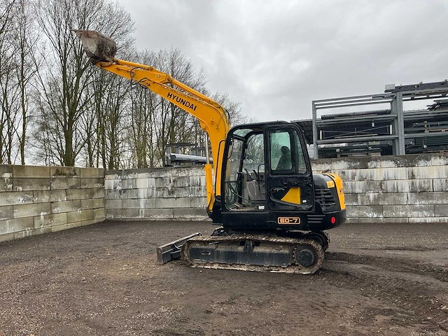 2013 hyundai 60-7 robex midigraafmachine - afbeelding 11 van  11