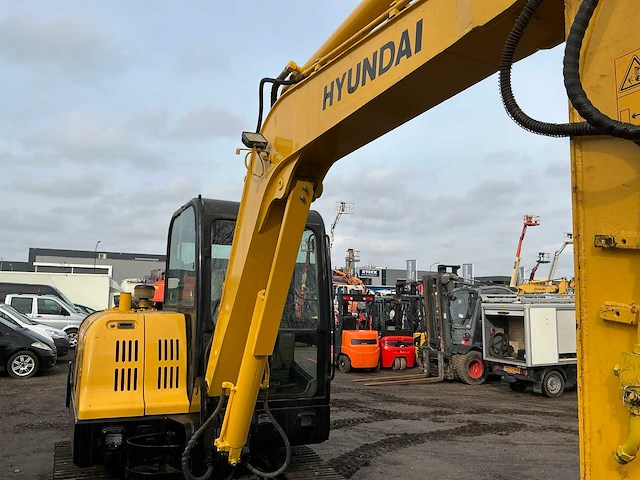 2013 hyundai r60-7 robex midigraafmachine - afbeelding 8 van  34