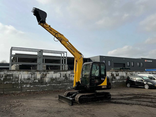 2013 hyundai r60-7 robex midigraafmachine - afbeelding 28 van  34