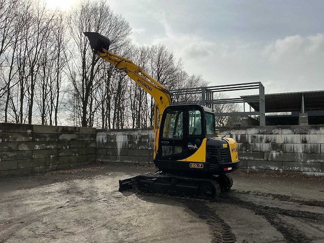 2013 hyundai r60-7 robex midigraafmachine - afbeelding 29 van  34