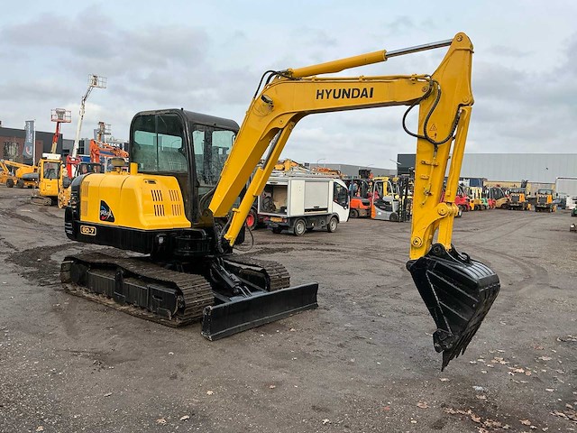 2013 hyundai r60-7 robex midigraafmachine - afbeelding 33 van  34