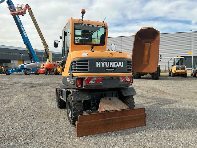 2013 hyundai robex 55 w9 mobiele kraan - afbeelding 10 van  34
