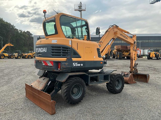 2013 hyundai robex 55 w9 mobiele kraan - afbeelding 19 van  34