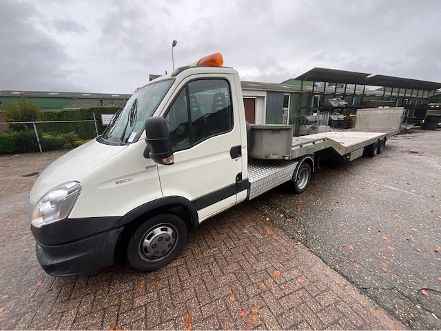 2013 iveco daily 35c17 be trekker met oplegger - afbeelding 1 van  23