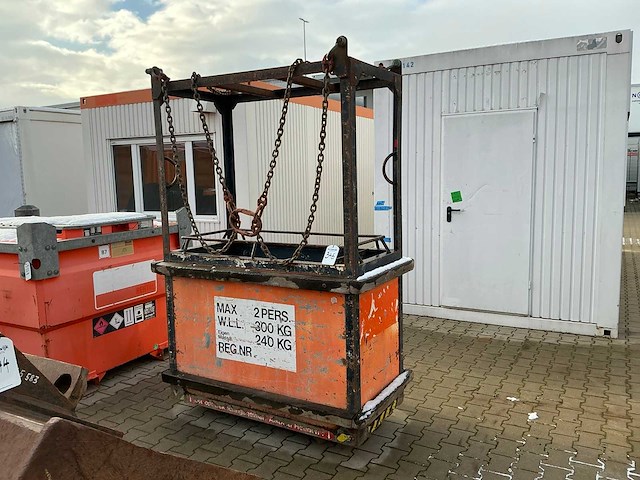 2013 jagé 1412 manbak / werkkooi 2-persoons - afbeelding 1 van  5