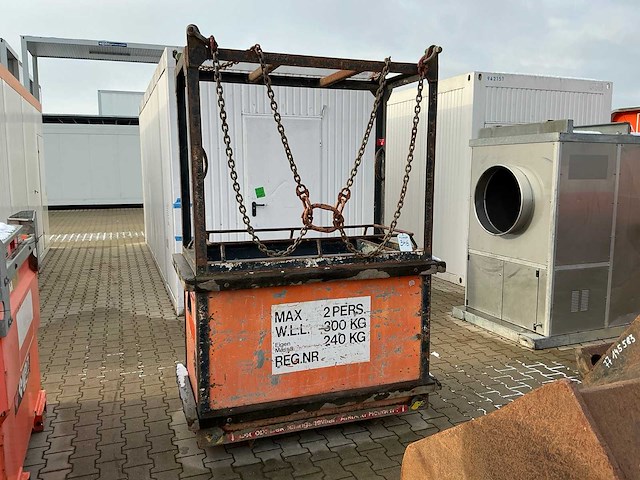 2013 jagé 1412 manbak / werkkooi 2-persoons - afbeelding 2 van  5