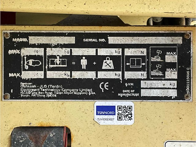 2013 jlg 1930es hoogwerker - afbeelding 22 van  28