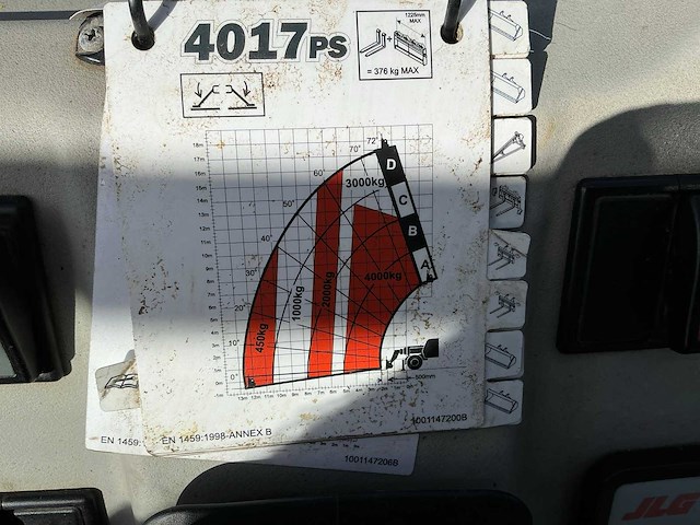 2013 jlg 4017ps verreiker 17 meter - afbeelding 16 van  17