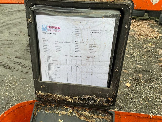 2013 jlg 660sj hoogwerker - afbeelding 15 van  30