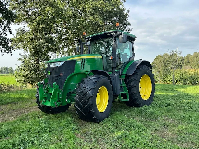 2013 john deere 7230r vierwielaangedreven landbouwtractor - afbeelding 1 van  24